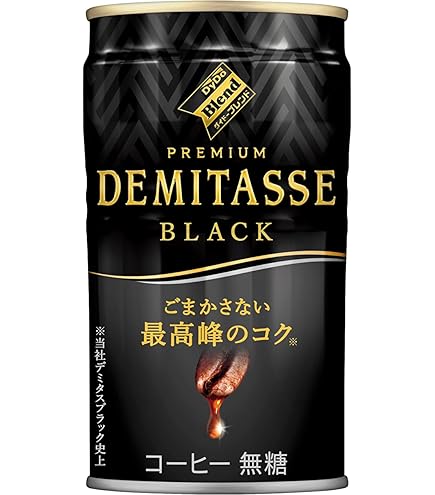 Amazon.co.jp: ダイドー ブレンド デミタス コーヒー ブラック BLACK